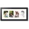 ArtToFrames Collage Photo Picture Frame with 4 - 4x6 inch Openings, Framed in Black with Over 62 Mat Color Options and Plexi Glass (CSM-3926-14)